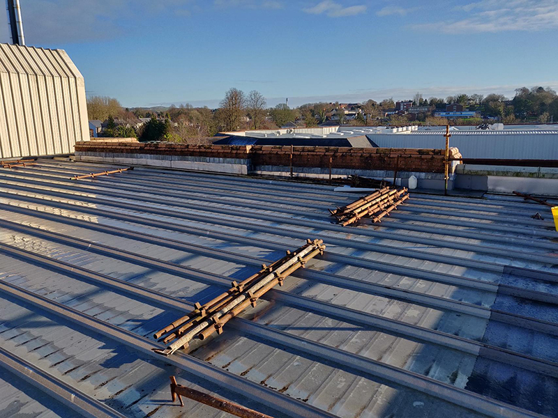 Omagh Library, Co. Tyrone Professional Roofing Services